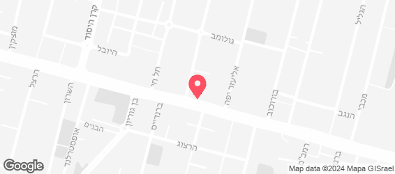 אמריקן פיצה  - מפה