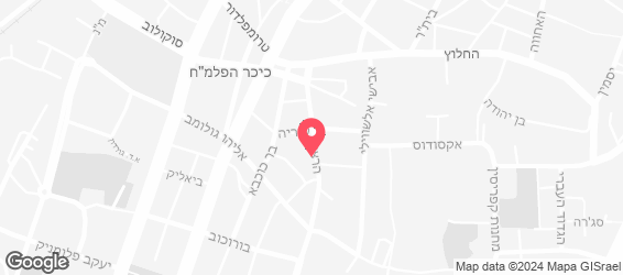 פיצה כפר רומא - מפה