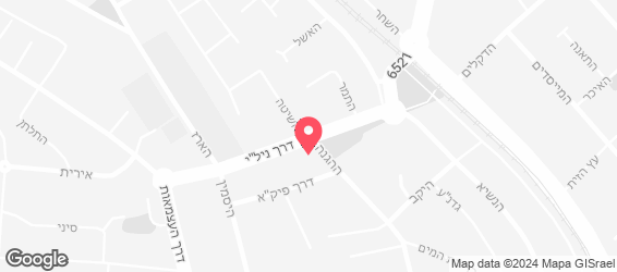 גלניס בוטיק למאפים - מפה