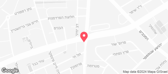 המושבה - פלאפל 4 טעמים - מפה