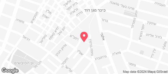 בית העמודים - מפה