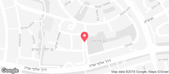 קייטרינג מטעמי המלך - מפה