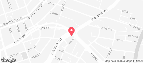 ביסטרו התחנה - מפה