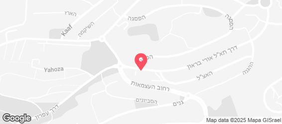 פיצה אקסטרה - מפה