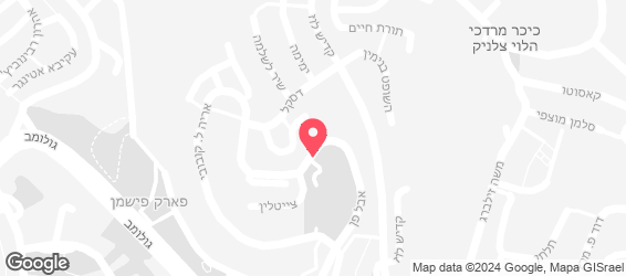 דיצה פיצה - מפה