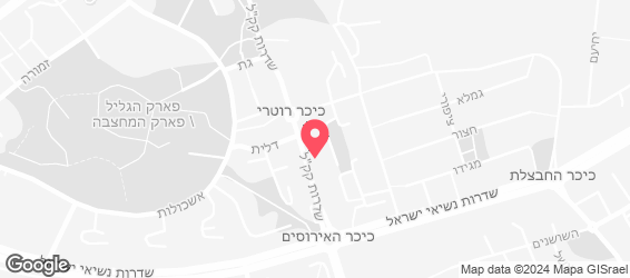 פיצה רשב"י - מפה