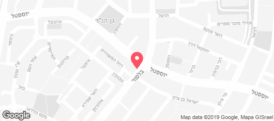 הטאבון והשווארמה בת ים - מפה