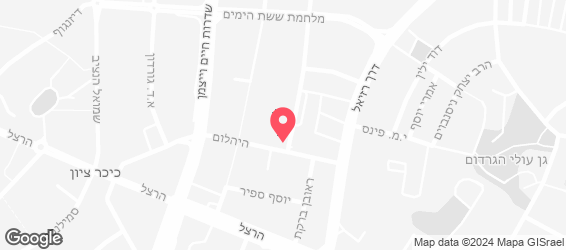 פינוקי האוכל של כרמל - מפה