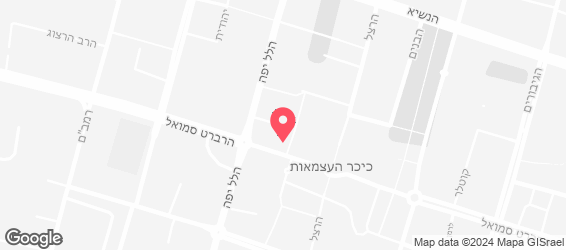 חומוס אגדע - מפה