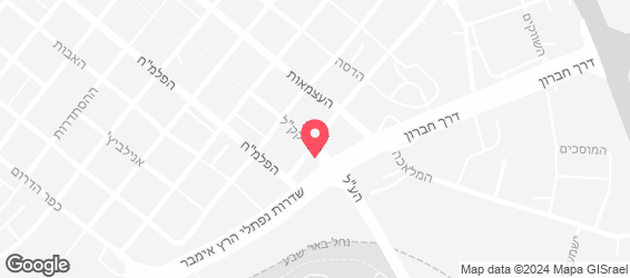 בלו בר - מפה