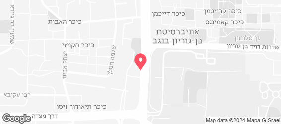 מנגה בר - מפה