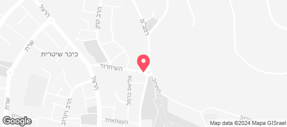 מזלזלת הפלאפל והשווארמה - מפה