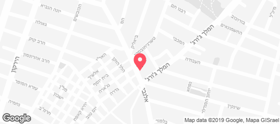 חומוס הבית - מפה