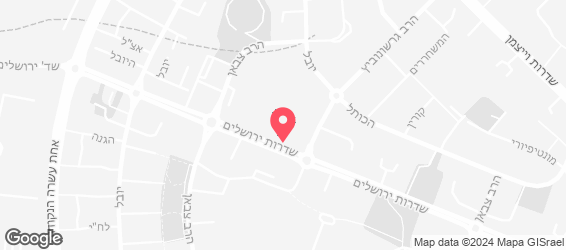 פיצה רומא - מפה