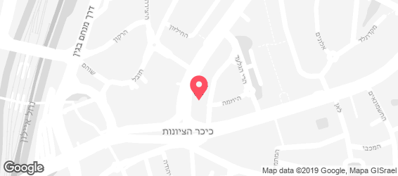 חומוס חמסה חמסה - מפה