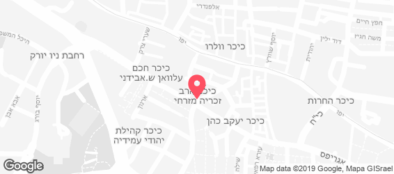 פלאפל מולה - מפה