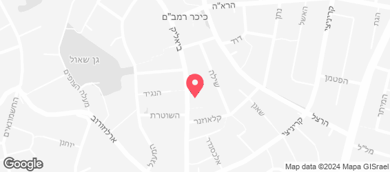 הספסל - מפה