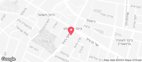 סביח מלכה - מפה