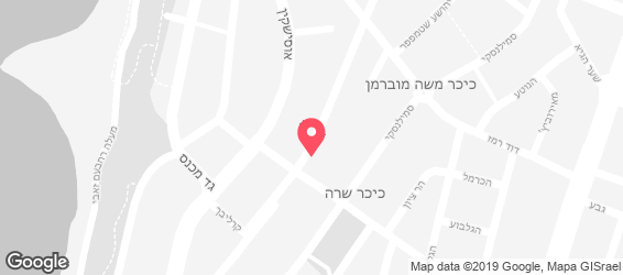 קפה בוטיק עלמה - מפה