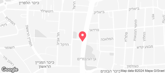 פרויקה בר שכונתי - מפה