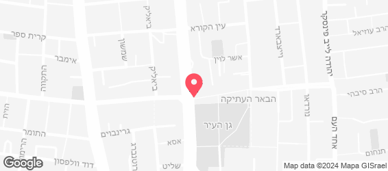 אקסטרא דונר ראשון לציון - מפה