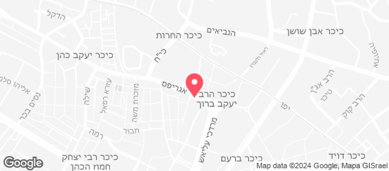 חצות - מפה