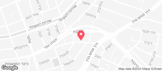 המבורגר גורמה - מפה