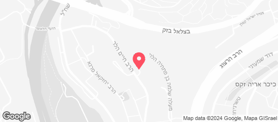 חובזה קייטרינג גורמה אורגני - מפה