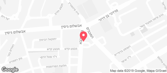 פלאפל צמרת - מפה