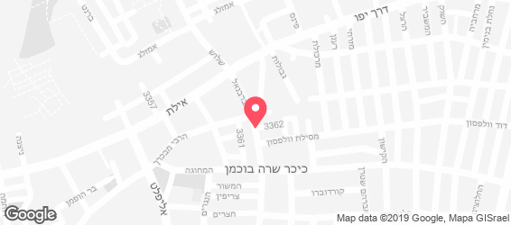 דיוואן אירוח בדואי - מפה