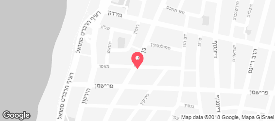 קפה פאפארצי - מפה