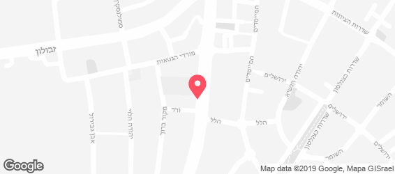 מאפיית ברכת משה - מפה