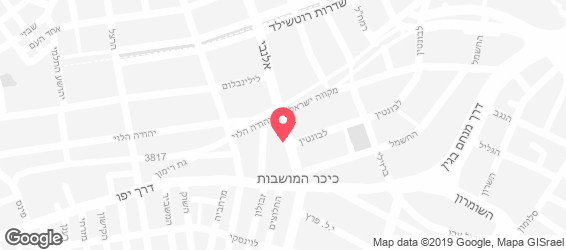 חומוס באשא - מפה