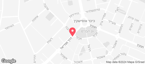 הסביח והמנגל - מפה