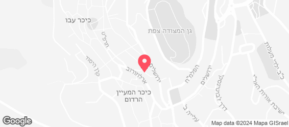 בית העוגות - מפה