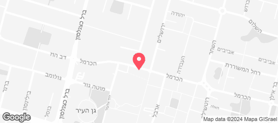 קפה המדרחוב - מפה