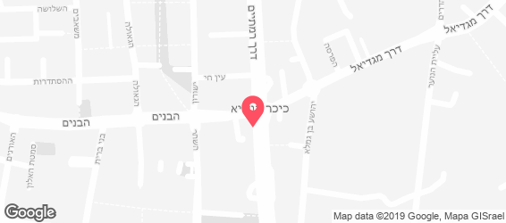 הטאבון של חיים - מפה