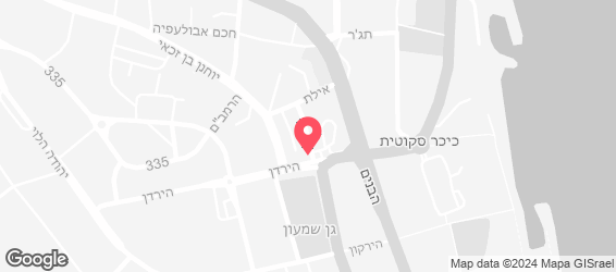 פיצה שמש טבריה - מפה