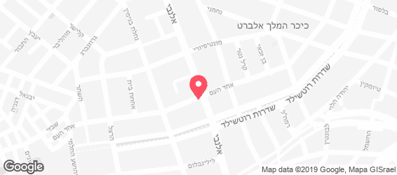 אמריקה בורגרס - מפה