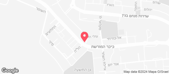 פיצה שמש - מפה