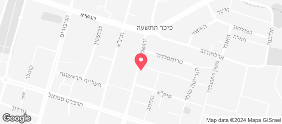 סושי עד השחר - מפה