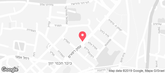 וופל פקטורי  - מפה