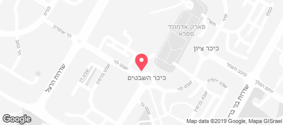 שניצל ג'יג'י אשדוד - מפה