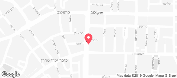 פיצה דון פרדו - מפה