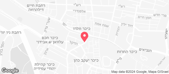 ברדק - פיצה בר ובירה - מפה