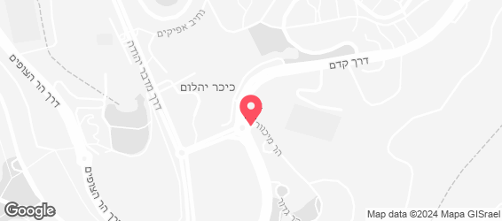 סושי רחביה - מפה