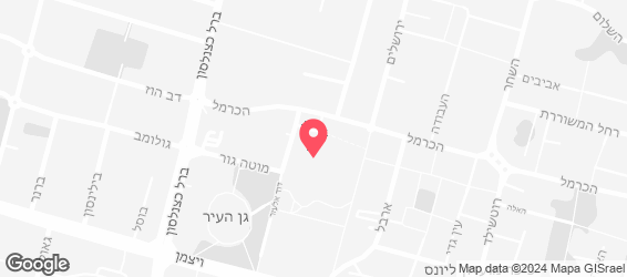 היישה בר - מפה