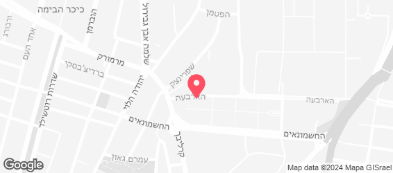 טוני וספה פיצה - מפה