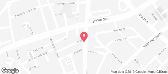 שיפודי הפינה - מפה