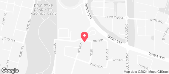 חומוס ירדני - מפה